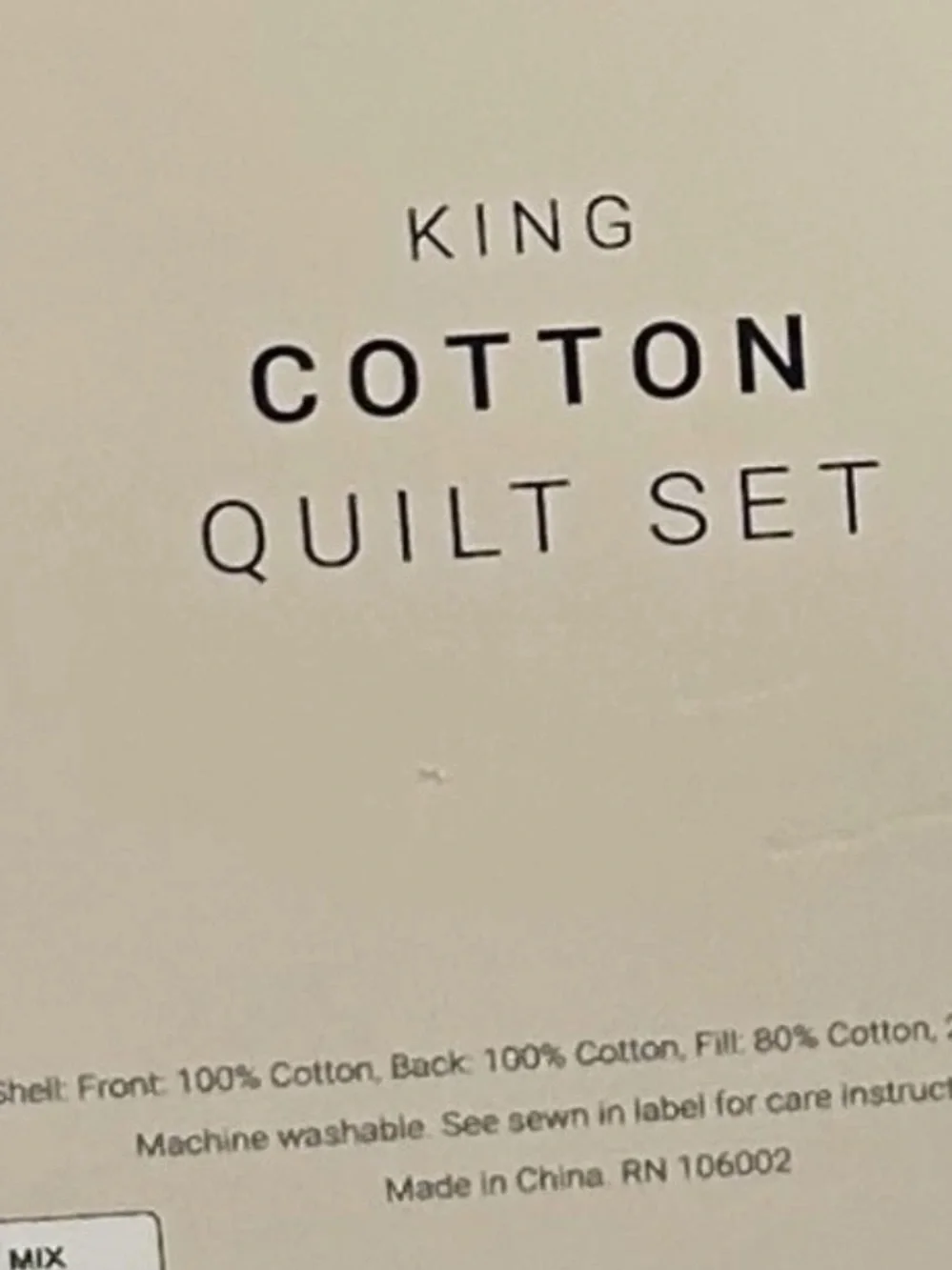 Rachel Zoe Blue Cotton King Quilt Set 106”x92”